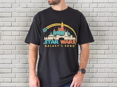 Retro Star Wars Galaxy's Edge Father's Day Gift Tshirt Men Women