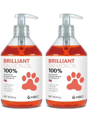 #ad Salmon Oil for Dogs Healthy Skin amp; Coat Natural Norwegian Omega 3 Fish Oil... $25.95