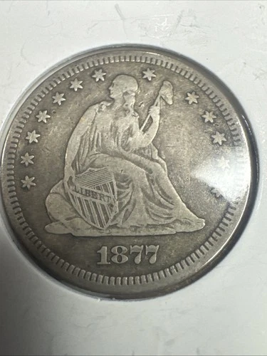1877-S 25C Liberty Seated Quarter