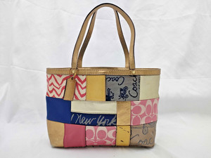 Coach Patchwork Handbag | eBay