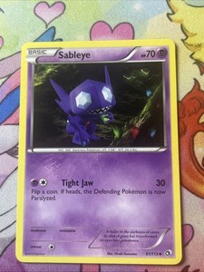 Pokémon TCG Sableye Legendary Treasures 61/113 Regular Uncommon LP