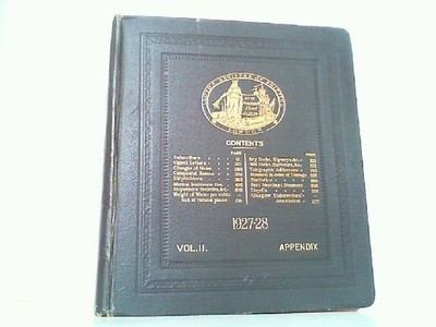 Lloyds Register of Shipping - from 1st July 1927 to the 30th June 1928. Volume I
