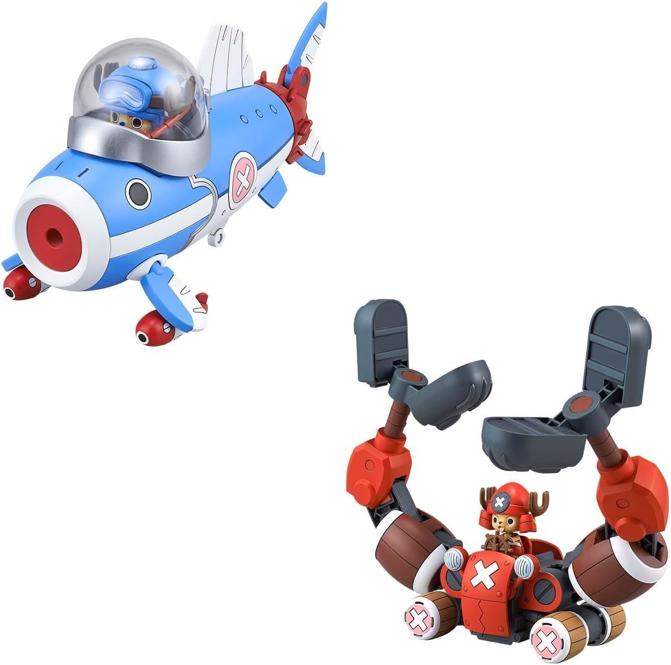 Bandai Spirits One Piece Chopper Robot No. 3 & 5 (Chopper Submarine & Chopper Cr