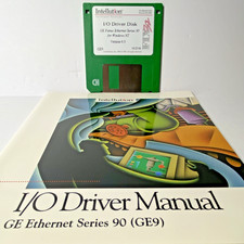 Intellution Driver Disk & Manual GE Fanuc Eth...