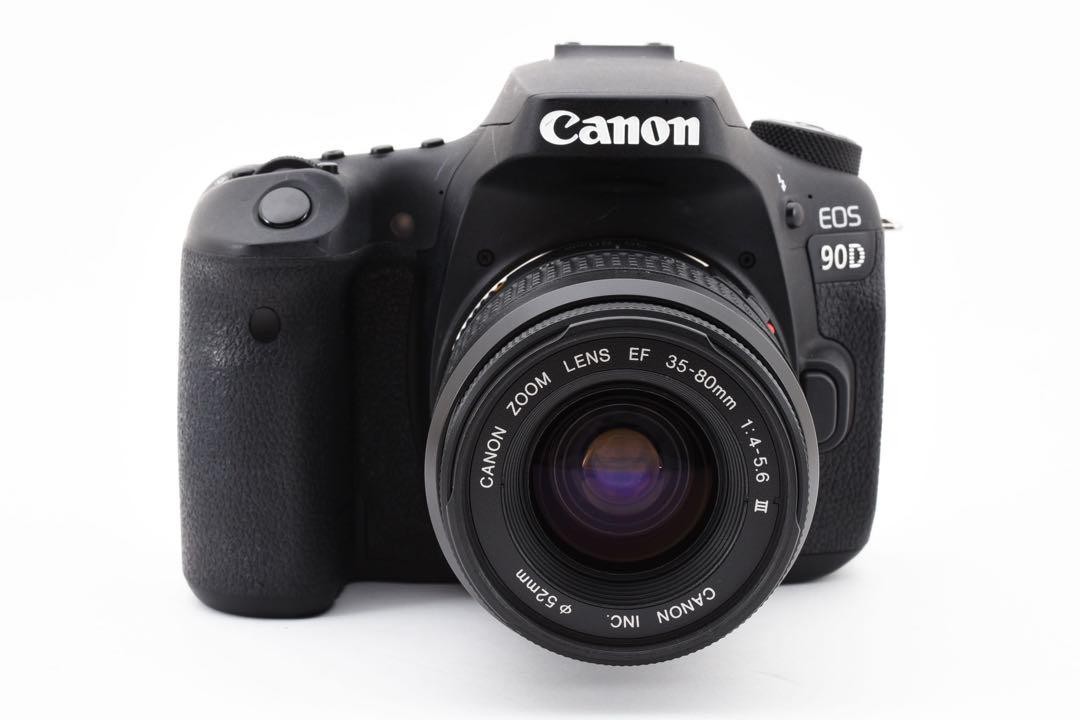 Canon digital SLR camera Canon EOS 90D lens set Canon EF35-80㎜1:4 