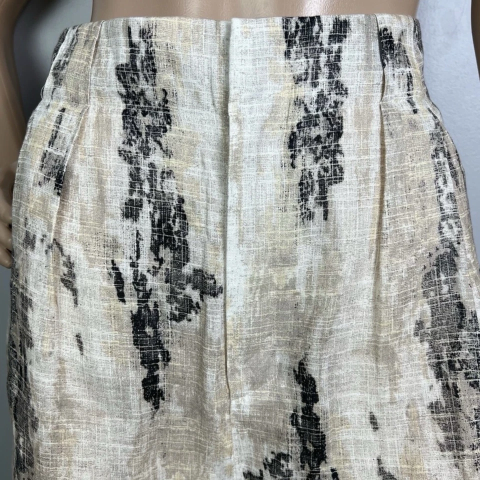 NUEVO EQUIPO ESTAMPADO TALLE ALTO LINO SHORTS 10 Foto 3 de 4