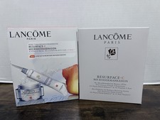 Lancome Paris Resurface-C Microdermabrasion 2-Step Kit New Open Box
