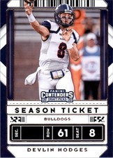 2020 Panini Contenders Draft Picks #33 Devlin Hodges - FB