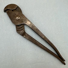 Vintage Channellock Champion DeArment No.410 Slip Joint Parrot Nose Pliers