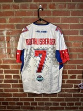 Ben Roethlisberger Jersey NFL 2008 Pro Bowl Pittsburgh Steelers Reebok Mens 52