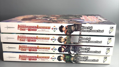 Apparently, Disillusioned Adventurers Will Save the World Vols. 1-4 Light Novels
