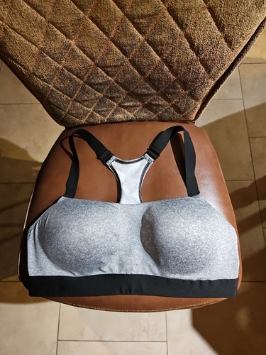 PINK Victoria Secret Active Ultimate Push Up Sports Bra Racerback Size Large DD