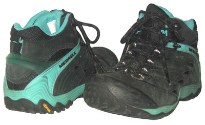 Women's MERRELL Dry Chameleon Ice 7 Flexplate Mid Waterproof Hiking Boots 10 41