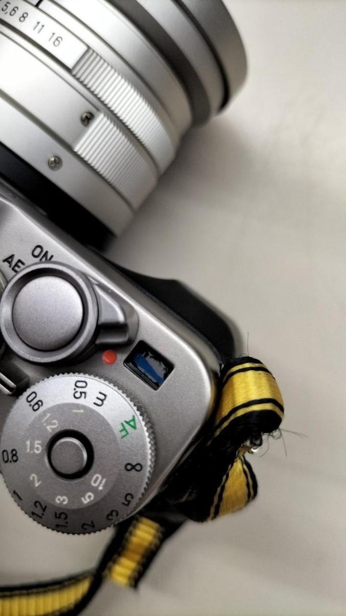 KYOCERA CONTAX G1 本体+ +Planar 2/45 Contax/Kyocera G1/Carl Zeiss Planar 45Mm F2 Compact Film