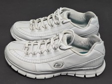 Scarpe Skechers Synergy Elite Status donna taglia 6,5 bianche 11798 memory foam