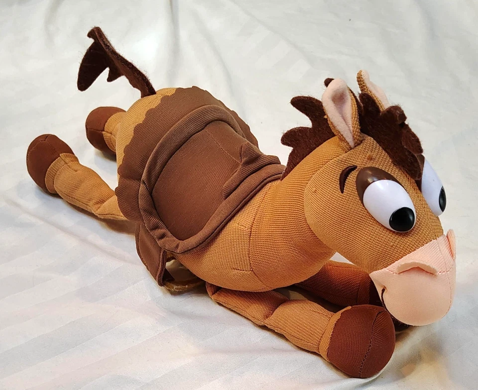 Thinkway Toys Disney Toy Story 4 Bullseye Plush Horse Stuffed Animal 15" Tall - Image 3 of 4