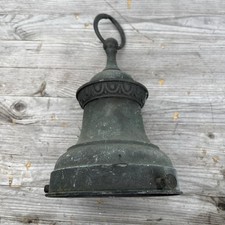 Antique Brass Copper  Ceiling Light Shade Holder Bracket Vintage Gallery 5”