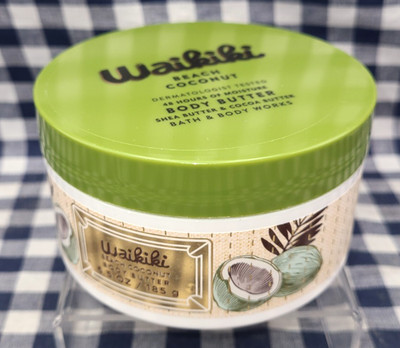 ALL NEW Waikiki Beach Coconut Body Butter 6.5 oz Bath & Body Works SHIPS FREE!