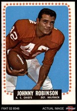 1964 Topps #105 Johnny Robinson Chiefs SHORT-PRINT HOF LSU 5 - EX