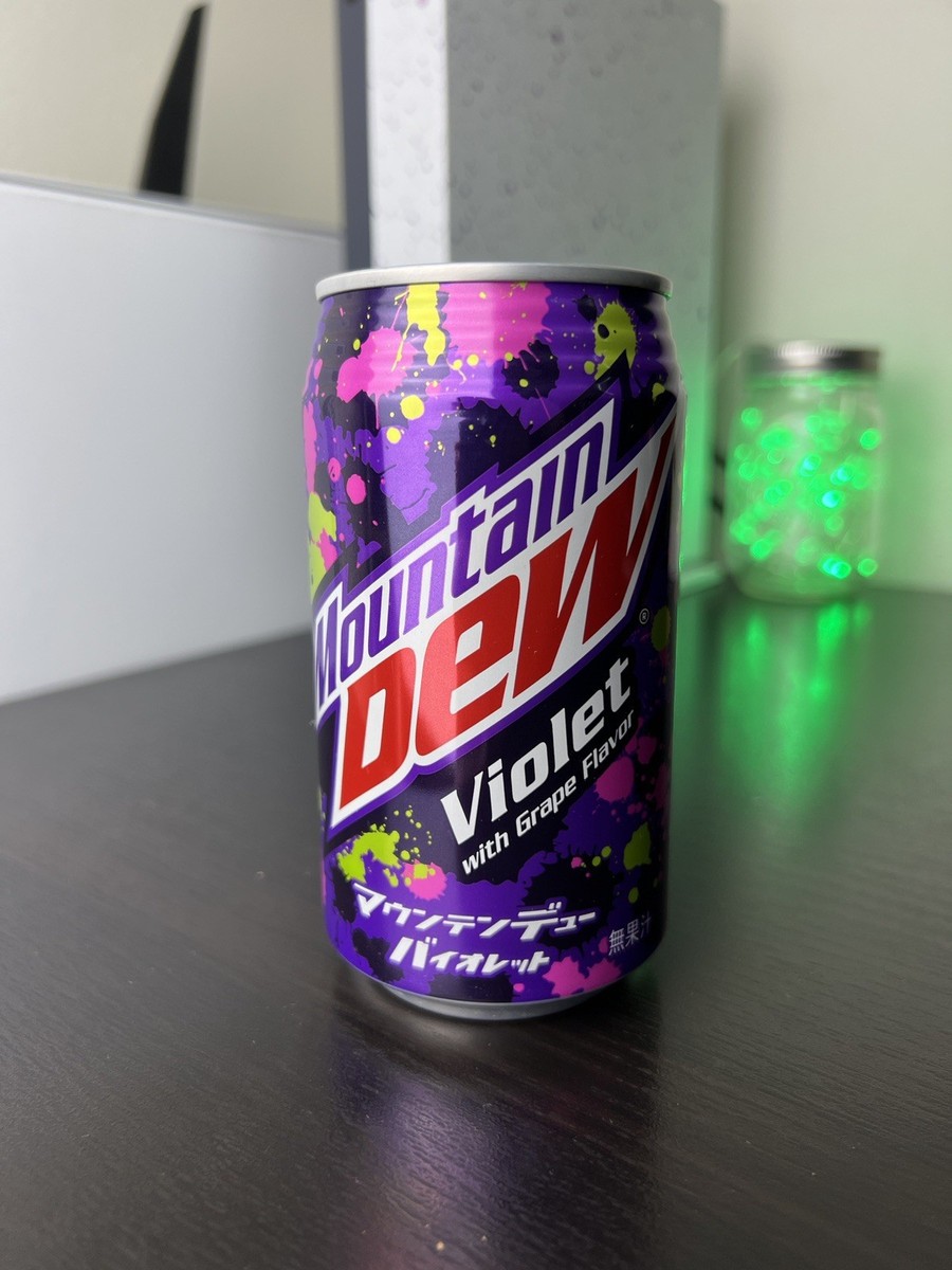 Mountain Dew Violet *Full* Japanese Exclusive Can | eBay