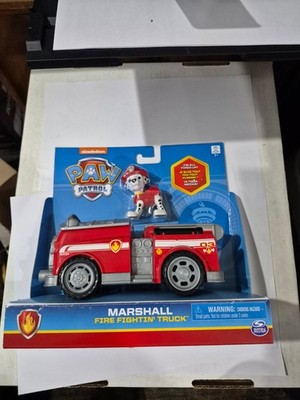 Paw Patrol Marshall s Fire Fightin Truck Vehicle and Figure NEW in package