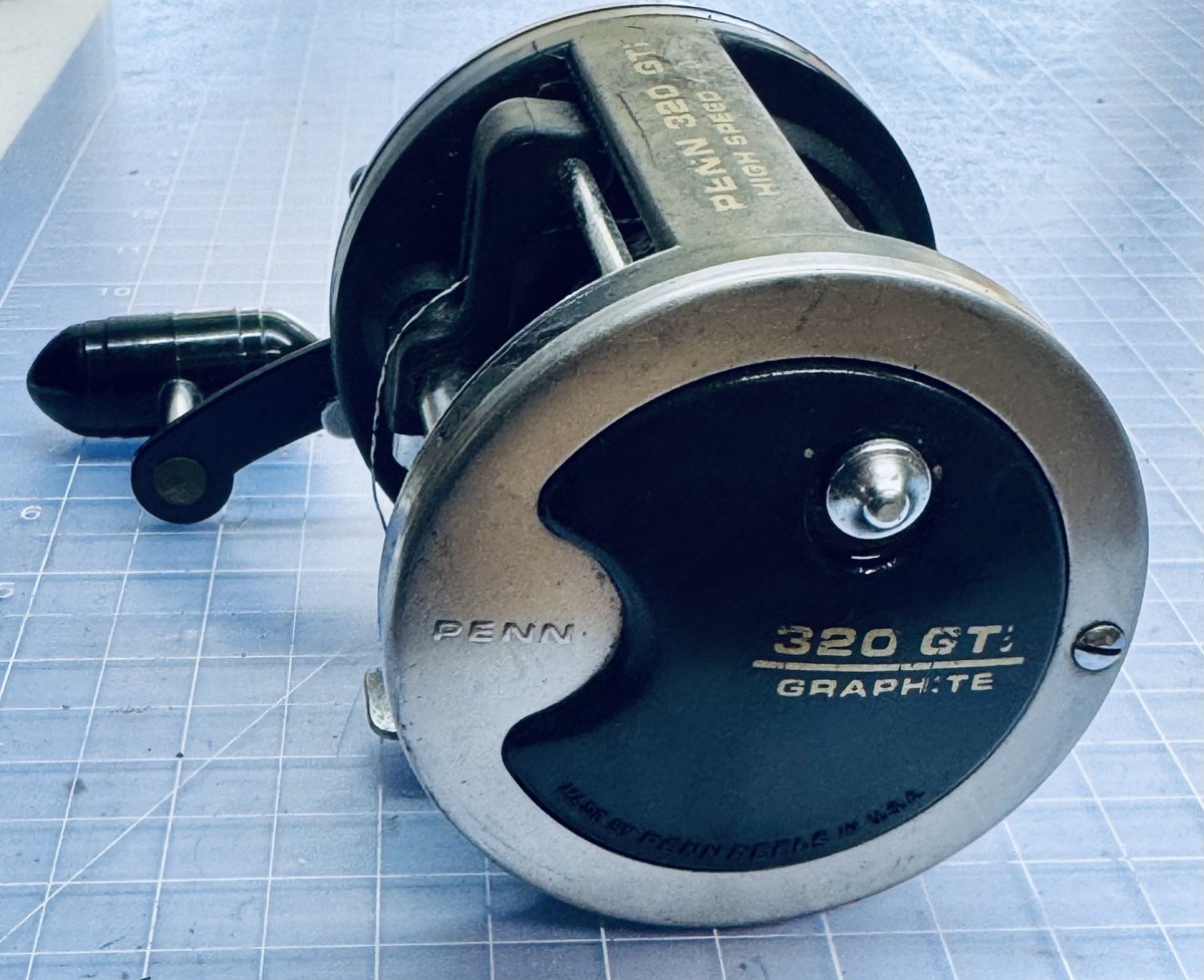 PENN 320GTI ハイスピード両軸リール 美品 ☆ PENN 320 GTi GRAPHITE HIGH SPEED - メルカリ