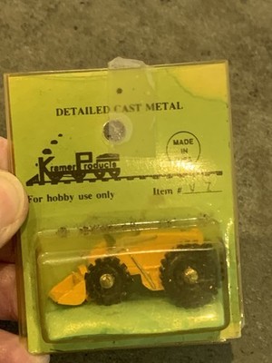 Vtg Kramer Products Cast Metal Bulldozer For Hobby Train Set Up NEW