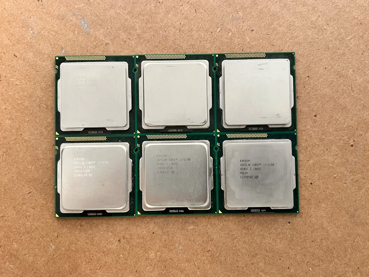 Intel Core i3-2100 Processor Model Computer Processors (CPUs) for