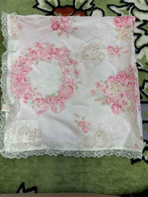 LIZ LISA Sanrio Floral Lace Tuch 60x60cm Innenschal Neu mit Etikett