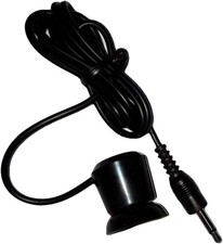 Telephone Pick-up Coil With Suction Cup Features Record Telephone