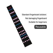 3/4 Size Violin Fingerboard Sticker for Beginners Guide Label