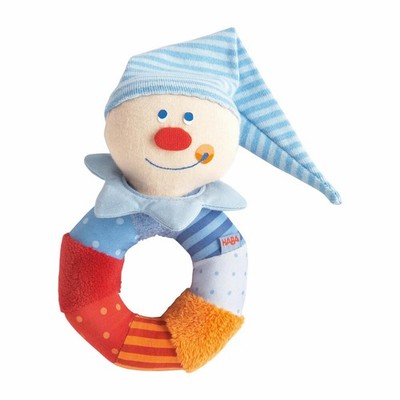 HABA Greifling Kasper Ringel Babyspiele Spiele Rasselring Rassel Ring Spielzeug