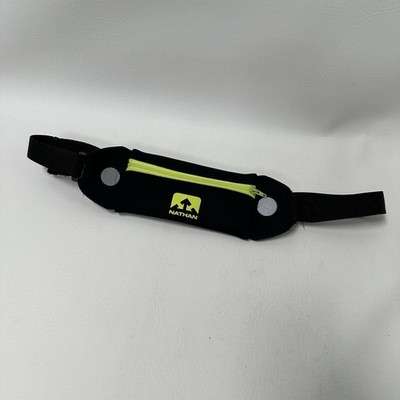 NATHAN Running Belt Waist Pack 5K Reflective Zipper Lightweight Minimalist