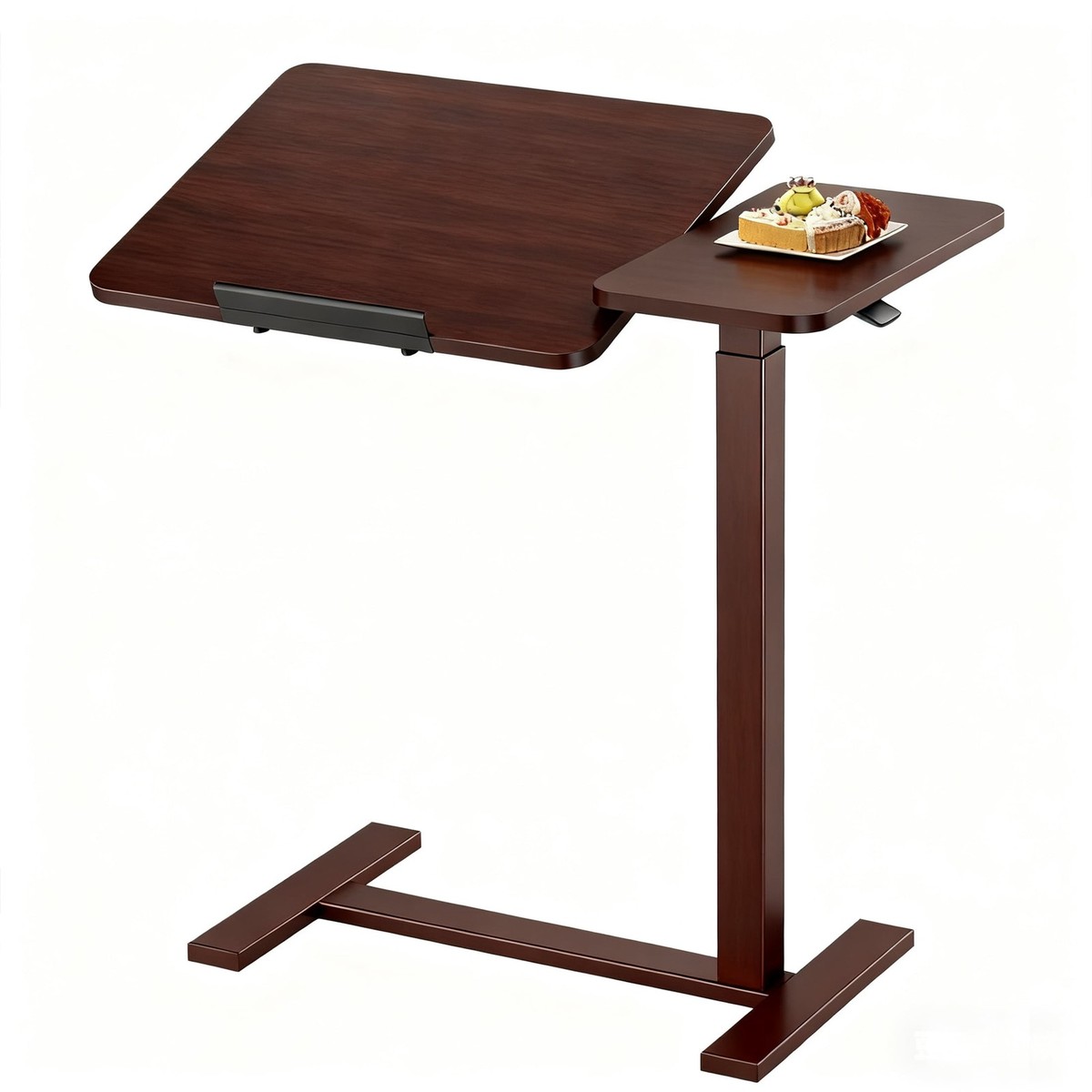 Overbed Bedside Desk Rolling Laptop Stand Tray Overbed Table w