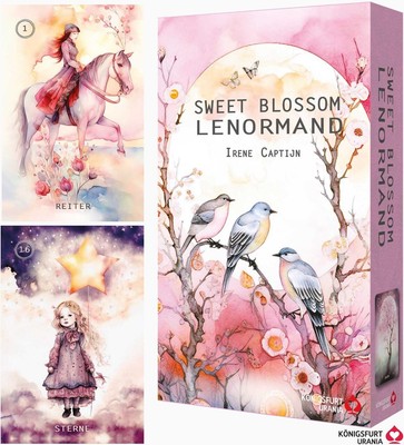 Sweet Blossom Lenormand (Lenormandkarten auf Deutsch) ~ Iren ... 4250375102540
