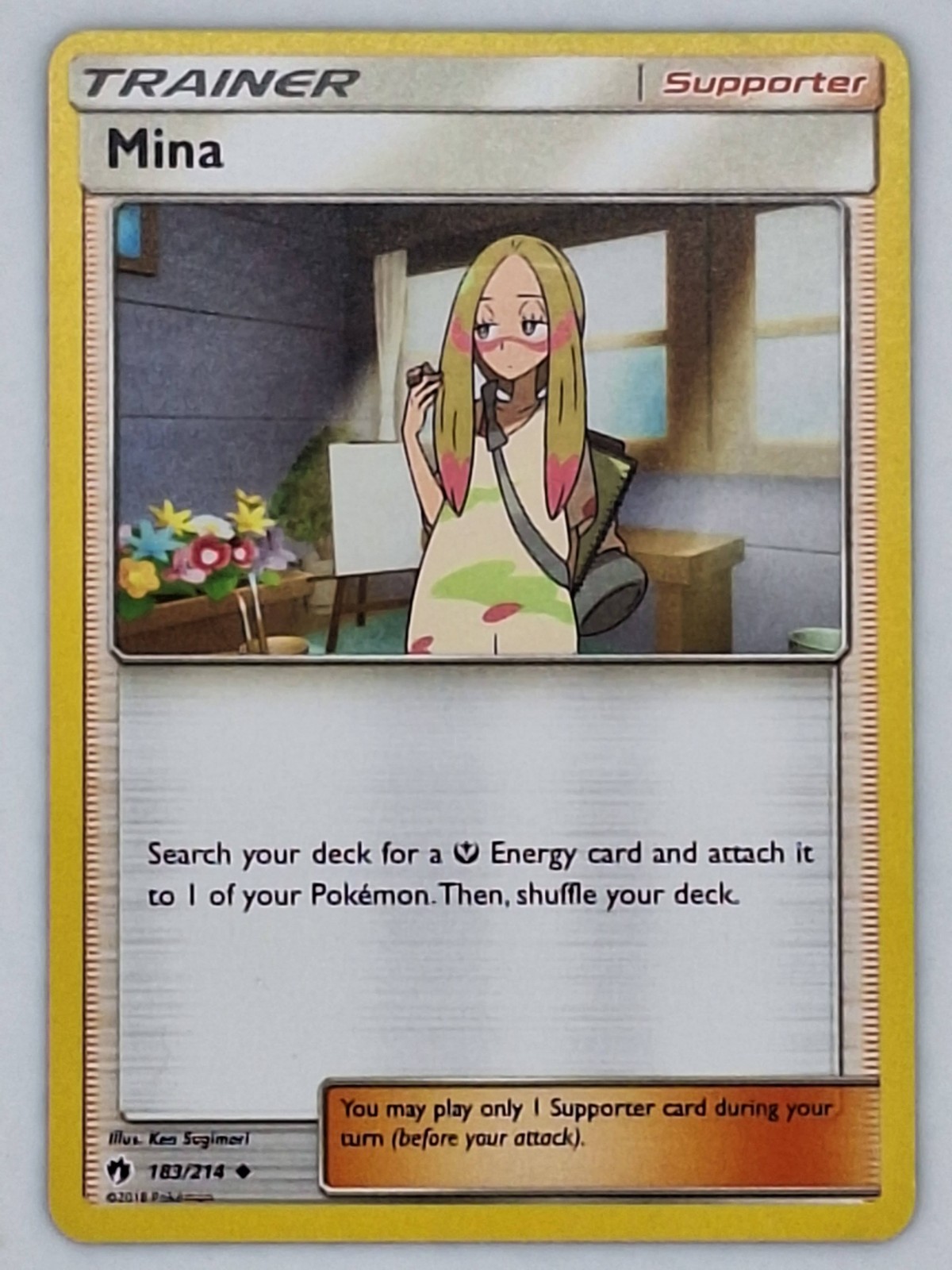 Mina 183/214 Pokemon - Sun & Moon Lost Thunder MP