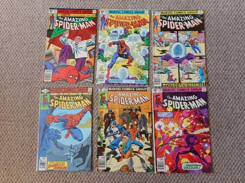 Amazing Spider-Man Bronze Lot of 6 Issues-197,198,199,200,202,203