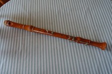 BASSBLOCKFLÖTE  BLOCKFLÖTE VINTAGE MUSIKINSTRUMENT BLASMUSIK