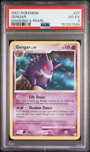 Gengar graded PSA 4 for sale on eBay