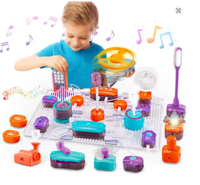 VATOS Kids Science Circuit Kit DIY Electronics Set 150+ Projects Ages 6+