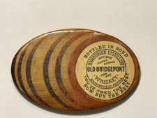 Vintage Old Bridgeport Whiskey Brownsville Pa Advertising Celluloidpocket Mirror Vintage Old Bridgeport Whiskey Brownsville Pa Advertising Celluloidpocket Mirror