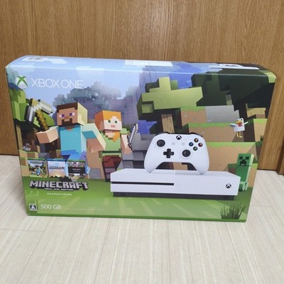 Xbox One S 500GB Console Minecraft Limited Bundle Excellent Tested