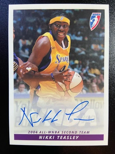 2005 Rittenhouse WNBA - Nikki Teasley Autograph “2004 All-WNBA 2nd Team” - NM/MT