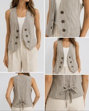 Massimo Dutti Women s 36 Mushroom Taupe Open ...