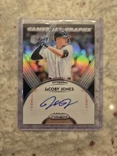 2019 Panini Prizm Game Ball Graphs JaCoby Jones Jacoby Jones #GB-JJ Auto