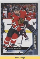 2016-17 Upper Deck Compendium Blue Michal Rozsival #65 READ 0e3
