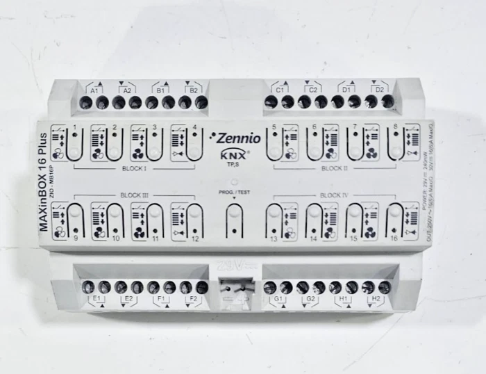 ZENNIO KNX Used Working Building Automation Actuator
