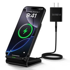 Samsung S25 Ultra Wireless Charger Stand 1Pack Kit, BlACK