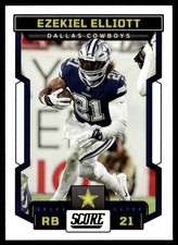 2023 Score Ezekiel Elliott Dallas Cowboys #227