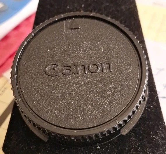 Canon FD 52mm 1980 Official 35mm Winter Olympic Games lens Front&Rear caps - Image 3 of 4